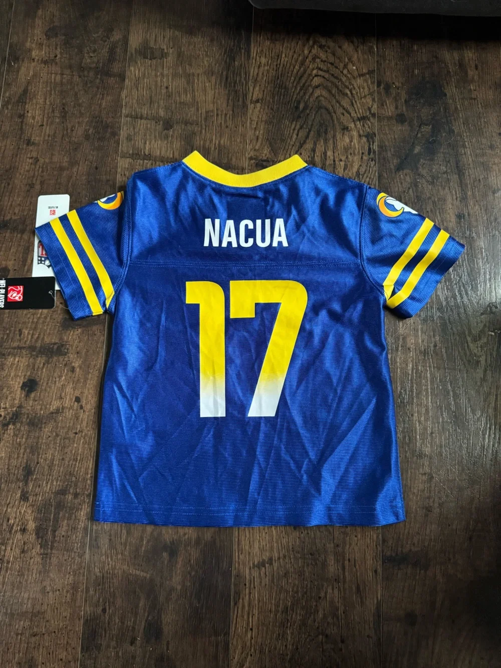 NFL Los Angeles Rams Blue & Yellow Kids Jersey #17